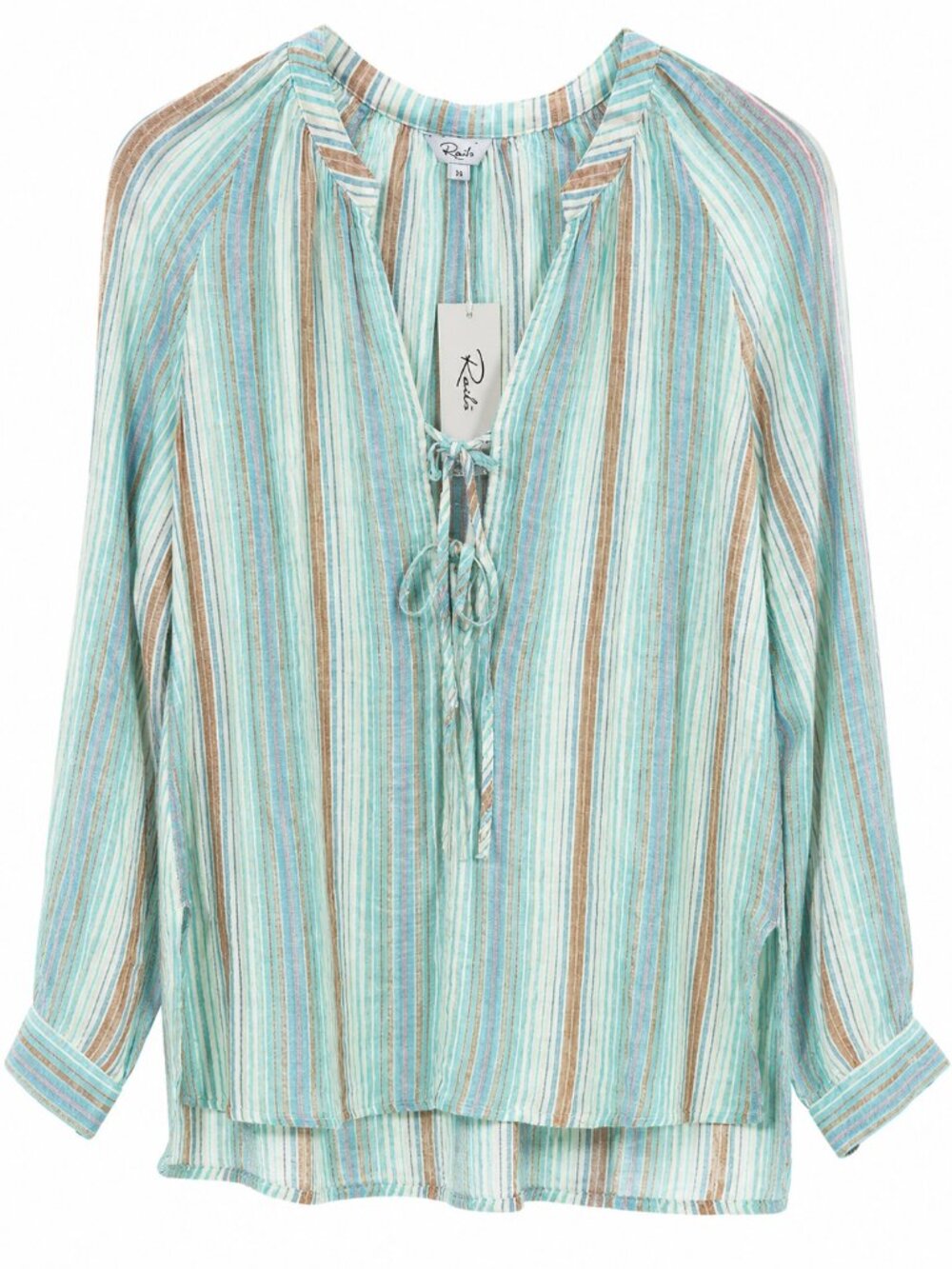 NWT Rails Brielle Seaview Stripe Blouse XS